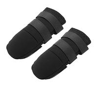 HEEPDD Lot de 2 Bottes pour Chien, Tissu Doux avec Sangles Réglables, Semelle Antidérapante pour la Randonnée, Idéales pour Les Chiens de Petite, Moyenne et Grande Taille (XL)