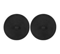 HEEPDD Lot de 2 Disques de Rinçage en Caoutchouc pour Machine à café, Plaque Aveugle de Nettoyage de Disque de Rinçage de 50 Mm avec Matériau en Caoutchouc, pour Bar Professionnel et