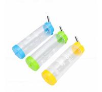 HEEPDD Lot de 3 Bouteilles d'eau pour Hamster, 250 ML, Mangeoire Suspendue Anti-Goutte, Bouteilles d'eau Suspendues, Buse en Acier Inoxydable, Distributeur pour Petits Animaux, pour Lapin, Cochon