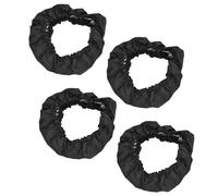 HEEPDD Lot de 4 Housses de Roue de Poussette en Tissu Oxford Anti-poussière pour Roues de 6,3 à 7,1 Pouces, pour les Soignants en Déplacement, la Prévention des Rayures au Sol, Installation Facile