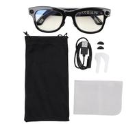 HEEPDD Lunettes Intelligentes, Lunettes de Traduction AI avec Appareil Photo 8MP Appels Lecture de Musique Traduction en Temps Réel pour 26 Langues, avec Contrôle Tactile de Réveil (Anti-lumière