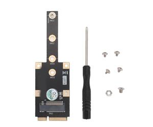 HEEPDD M.2 NGFF NVME SSD Adaptateur Mini PCIe à M.2 Convertisseur clé pour 2230 2242 2260 2280. SSD, Adaptateur de Fiche et de Lecture D'installation Simple, Bon Convertisseur de Performances,