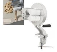 HEEPDD Machine à Pâtes à Manivelle, Rouleau à Pâtes à Gnocchi Compact Manuel, Machine à Facile à Nettoyer avec Pince Réglable pour Accessoire de Cuisine à Domicile