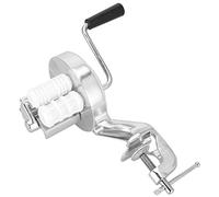 HEEPDD Machine à Pâtes Manuelle, Manivelle en Acier Inoxydable pour Spaghettis et Macaronis Faits Maison, Appareil de Cuisine Parfait pour une Production Facile de Pâtes