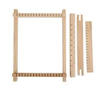 HEEPDD Machine à Tisser Traditionnelle en Bois, Tricot Fait à la Main pour Débutants, avec une Finition Soignée et un Matériau en Bois Massif, Idéale pour Apprendre le Tissage et