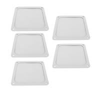 HEEPDD Maille de Filtre Anti-poussière pour Ventilateur PC, Matériau en Nylon, Cadre Magnétique, Taille 140 Mm pour Alimentation de Châssis PC et Ventilateurs de Refroidissement (White)