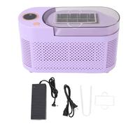 HEEPDD Maker de Glace Portable Machine de Glace de Comptoir Machine Compacte Mini Maker de Glace pour le Camping Home Office avec 8 Cubes en 10 Minutes (Prise UE)