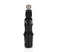 HEEPDD Manchon Adaptateur d'arbre en Alliage en Aluminium pour Les Pilotes M3 M4, Assemblage Facile, Pièce de Remplacement pour Manche, Adaptée aux Amateurs, Longueur de 6 Cm, Couleur Noire (0,350