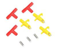 HEEPDD Mangeoire à Eau pour Lapin 20 Pièces, Abreuvoir à Tétine Automatique pour Petits Animaux, Facile à Installer, 3,2x4,2 Cm pour Lapins et Cochons d'Inde