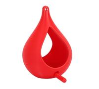 HEEPDD Mangeoire à Oiseaux pour Balcon, pour Jardin, Jardin, Observation des Oiseaux, Attire la Faune (Rouge)