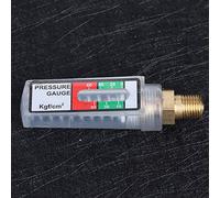 HEEPDD Manomètre de Surpression Automatique, Matériau Automatique et en Cuivre avec Affichage Précis de la Pression en Temps Réel, pour Pompe à Piston de Type 22-26 Manomètre de Surpression,