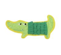HEEPDD Mat d'alimentation Lent de Chien, Tapis de Littoral pour Chiens Les Jouets de Puzzle Interactifs Encouragent Les Compétences de Recherche de Nourriture avec Un Tissu en Toison