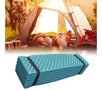 HEEPDD Matelas de Couchage de Camping, Caisse à œufs Bicolore 74 X 22 pour Une Utilisation Extérieure et Intérieure, Rembourrage en Mousse PVC Pliable pour l'alpinisme et Le Camping (186 * 57)