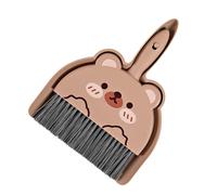 HEEPDD Matériau PP Compact Petit Outil de Nettoyage pour Usage Domestique Propriétaires d'animaux Pelle à Poussière Balai Brosse Pelle à Poussière Mini Ensemble Nan intégré Fournitures de Bureau et