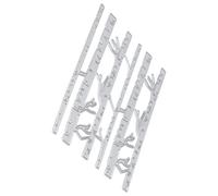 HEEPDD Matrice de Découpe de Gaufrage en Métal, Pochoir de Forêt de Bouleau en Acier au Carbone pour la Décoration Artisanale de Bricolage, Parfait pour le Scrapbooking et la Fabrication de Cartes