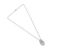 HEEPDD Mémoriaux et Funéraires Collier de Cendres pour Animaux de Compagnie, Collier d'urne en Acier Inoxydable Crémation de Bijoux de Bijoux (S)