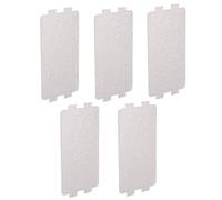 HEEPDD Microwave Oven Mica Plate Microwave Accessory Plate Sheet 5Pcs Mica Chips Mica Microwave Oven Replacement Parts