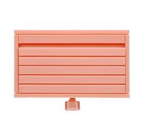 HEEPDD Mini Garage CLÉ SOLLE, Organisateur Montre Mur 3D avec Porte d'ouverture, Boîte de Rangement Pratique Pratique pour Les Amateurs de Voitures et Les Familles