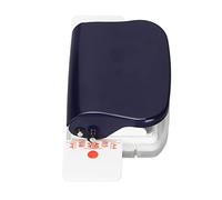 HEEPDD Mini Machine à Poinçonner le Papier en Acier allié, Classeur à Bobines, Poinçons 5 Feuilles, Idéal pour les Tableaux à Feuilles A5, Organisateur de Maison et de Bureau (BLUE)