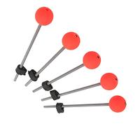 HEEPDD Mini Pointe de Canne à Pêche sur Glace d'hiver, Matériau en Acier Inoxydable, Conception de Boule à Ressort Portable pour Les Amateurs de Pêche sur Glace, Idéale pour Diverses Scènes de (L)