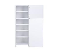 HEEPDD Mini Réfrigérateur pour Maison de Poupée, Réfrigérateur en Bois pour Maisons de Poupée à l'échelle 1:12, Accessoires de Cuisine et de Salon Peu Encombrants pour Poupées d'enfants et Jouets en