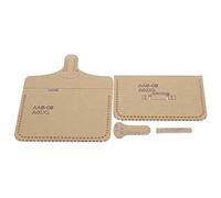 HEEPDD Modèle Acrylique de Sac de Carte, Modèle de Coupe de Sac à Main pour l'Artisanat du Cuir de Bricolage et les Porte-cartes de Visite Acrylique de de Carte, Artisanat Nan Durable