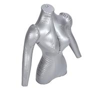 HEEPDD Modèle d'affichage de Vêtements de Stands, Matériau en PVC Manteau Femelle Upper Corps Gonflable Mannequin Rack Exposant Outil d'affichage Nan