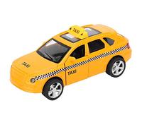 HEEPDD Modèle de Taxi en Alliage à Haute Simulation à l'échelle 1:32 avec Lumières et Sons pour Les Enfants de Plus de 3 Ans, avec Lumières et Sons pour Les Enfants de Plus de 3 Ans, Fonction de