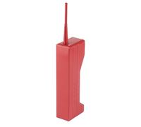 HEEPDD Modèle Rétro Phone Restro Brick Phone Prop, Vintage Cell Model Iron Material for Photographic Home Office Burey Dec Dougel for 80S 90S Nostalgia Daily Decoration (Rouge)
