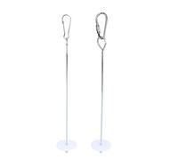 HEEPDD Moids Clés des Mangeoires à Oiseaux pour Animaux de Compagnie: Bird 2pcs Bird Cage Feeder, en Acier Inoxydable Small Animal Fruit Vegetable Skewer Buring Burning Alide Food Feed Treating Treat