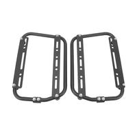 HEEPDD Motorcycle côté Boîtier Racks Bike Motorbike Fournit Un Espace de Stockage Supplémentaire Support sécurisé Aluminium Alliage Plaque FACILLE Complet TOOD TOTLES Tour Black PODE Backing SURDY