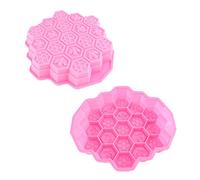 HEEPDD Moule à Savon en Silicone, Matériau de qualité Alimentaire, Résistance aux Hautes Températures, Formes Multiples, pour la Pâtisserie et la Fabrication de Bougies