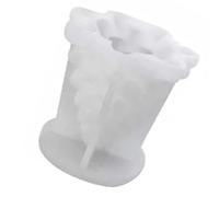 HEEPDD Moule de Bougie D'arbre de Noël, Moule en Silicone Plus Lisse de Forme Mignonne 3D pour L'artisanat de Bricolage, avec une Conception Réutilisable sans Fissure