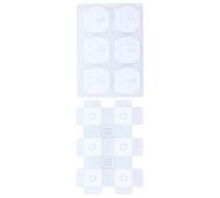 HEEPDD Moule de Coulée de Résine en Silicone de Forme de Chat, Keycap de Bricolage Décoratif, Accessoires Nettoyables pour la Fabrication de NAN