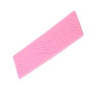 HEEPDD Moule de Préparation Alimentaire, Moule à Gâteau en Dentelle avec Note de Musique, à Fondant en Silicone pour la Décoration de Gâteaux de Mariage, Rose, Flexible, de qualité Alimentaire,