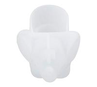 HEEPDD Moules en Résine en Forme d'éléphant, Moules pour Travaux Manuels, Rangement de Bijoux, Décoration de la Maison, capacité de 4,8 X 3,8 X 3, Pouces, en Résine en Forme d'éléphant, Artisanat en