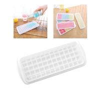 HEEPDD Moules et Plateaux de Glaçons Plateau de Glaçon, Bac à Durable Flexible pour la Maison Nan Blanc