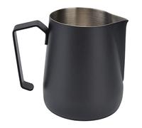 HEEPDD Mousseur à Lait, Tasse, 450 Ml pour les Amateurs de café et de Latte, Mousseur à Lait, Cuisine Nan épaissie en Acier Inoxydable (BLACK)