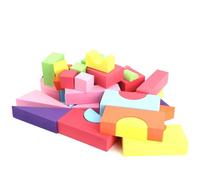 HEEPDD Multicolore Eva Foam Building Blocs éducatifs EXTACKING Construction Toys for Kids S, Blocs de Construction pour Enfants Légers Durables, Outils d'apprentissage Portables et Polyvalents,