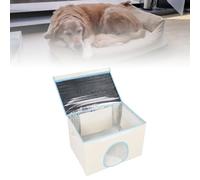 HEEPDD Niches pour Chats D'extérieur Isolées, Maison pour Chats Maison pour Animaux de Compagnie Pliable, Résistante aux Intempéries, Chaude et Isolée, Abri pour