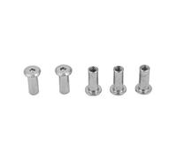 HEEPDD Noix Plate M6 M8 Plat Premium Connecteurs Durables Forts pour Meubles 270g (M6 * 18 (30pcs))
