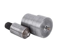 HEEPDD Oeillet de Presse à Main, Moule de Poinçon d'œillet en Métal, Outil d'Oeillet de 3 Mm pour la Fabrication de Bijoux, l'artisanat de Bricolage, les Vêtements et les Accessoires (3mm)