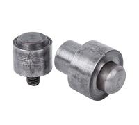 HEEPDD Oeillet de Presse à Main, Moule de Poinçon d'œillet en Métal, Outil d'Oeillet de 3 Mm pour la Fabrication de Bijoux, l'artisanat de Bricolage, les Vêtements et les Accessoires (17mm)