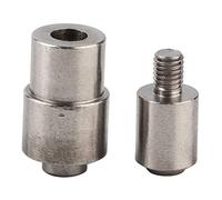 HEEPDD Oeillet de Presse à Main, Moule de Poinçon d'œillet en Métal, Outil d'Oeillet de 3 Mm pour la Fabrication de Bijoux, l'artisanat de Bricolage, les Vêtements et les Accessoires (10.0mm)