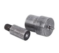 HEEPDD Oeillet de Presse à Main, Moule de Poinçon d'œillet en Métal, Outil d'Oeillet de 3 Mm pour la Fabrication de Bijoux, l'artisanat de Bricolage, les Vêtements et les Accessoires (3,5 mm)