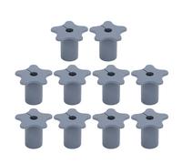 HEEPDD Oeillet Mural pour Câble Satellite en Silicone 5/8 16 Mm Kit de Routage de Câble D'antenne avec Protection étanche et Anti-poussière pour une Utilisation Intérieure et Extérieure (GRAY)