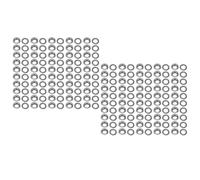 HEEPDD Oeillets et œillets Kit d'Oeillets en Métal de 18 Mm de Diamètre Intérieur avec Outil d'installation pour les Tissus de Bâches Projets Imperméables en Cuir Kit ' en Laiton de 100 Ensembles