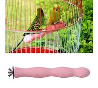 HEEPDD Oiseau Perche, Griffe De Perroquet, Bec Givré Barre Debout, Bâton Cage Jouet for Perruche, Gris, Amazone, Cockatoo, Budgies, Cockatiel (L)