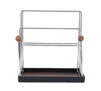 HEEPDD Organisateur d'armoire de Rangement pour Petits Supports, Comptoir de Cuisine en Acier Inoxydable, Organisateur de Planche à Découper, Support de Planche à Découper, de Cuisson, Feuilles de