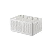 HEEPDD Organisateurs de Tiroirs pour la Chambre Pure Nan Blanc (Grands grilles 5: 4 chicanes)